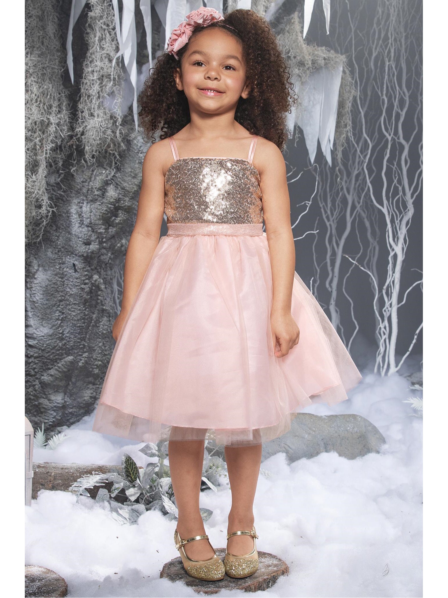 Girls Sequin Tutu Dress - Chasing Fireflies